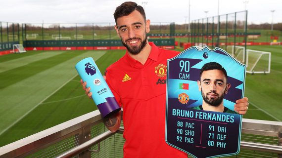 FIFA 20: Bruno Fernandes é o Jogador do Mês da Premier ...